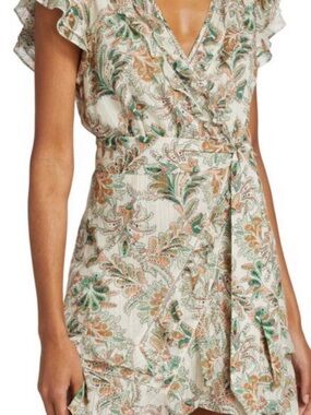Veronica Beard Itzel Mini Wrap Dress